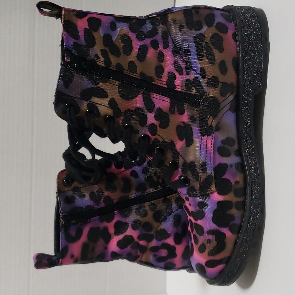 Stylish Leopard Print Kids Boots